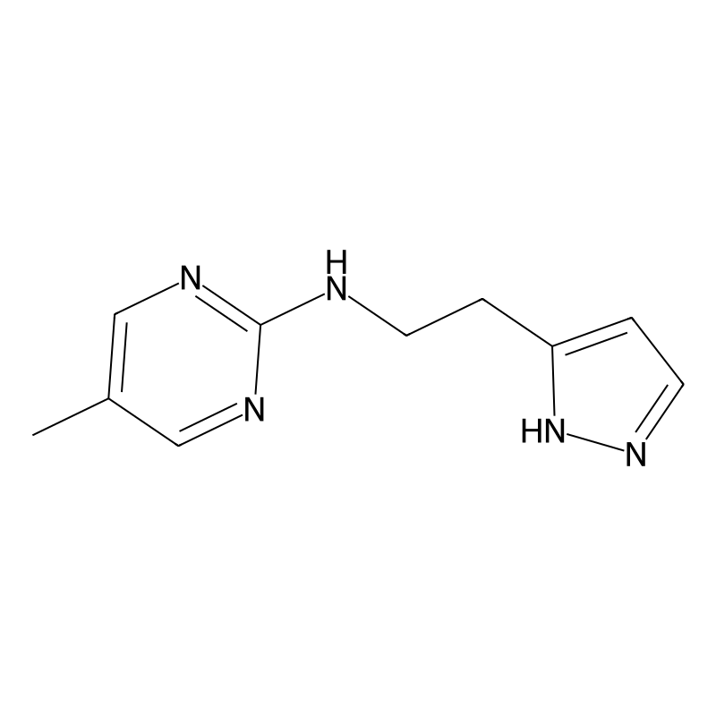 5-methyl-N-[2-(1H-pyrazol-5-yl)ethyl]pyrimidin-2-a...