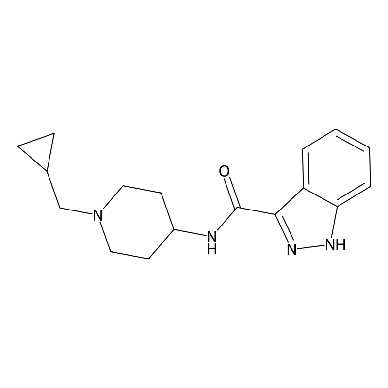 N-[1-(cyclopropylmethyl)piperidin-4-yl]-1H-indazol...