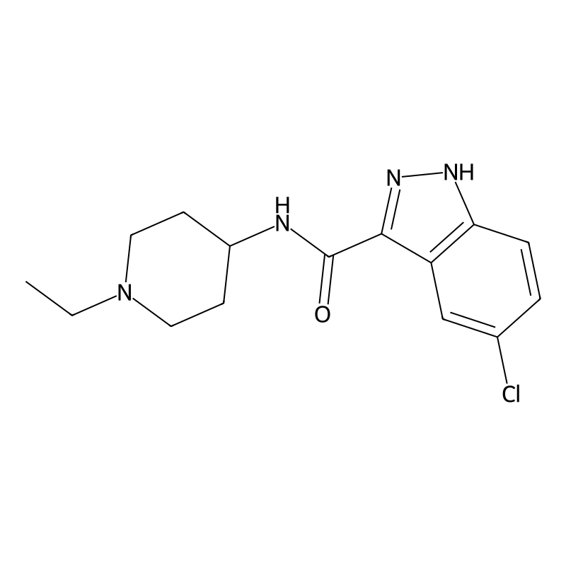 5-chloro-N-(1-ethylpiperidin-4-yl)-1H-indazole-3-c...