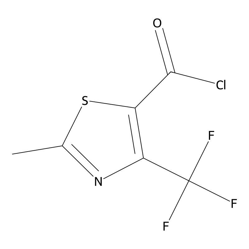2-Methyl-4-(trifluoromethyl)-1,3-thiazole-5-carbon...