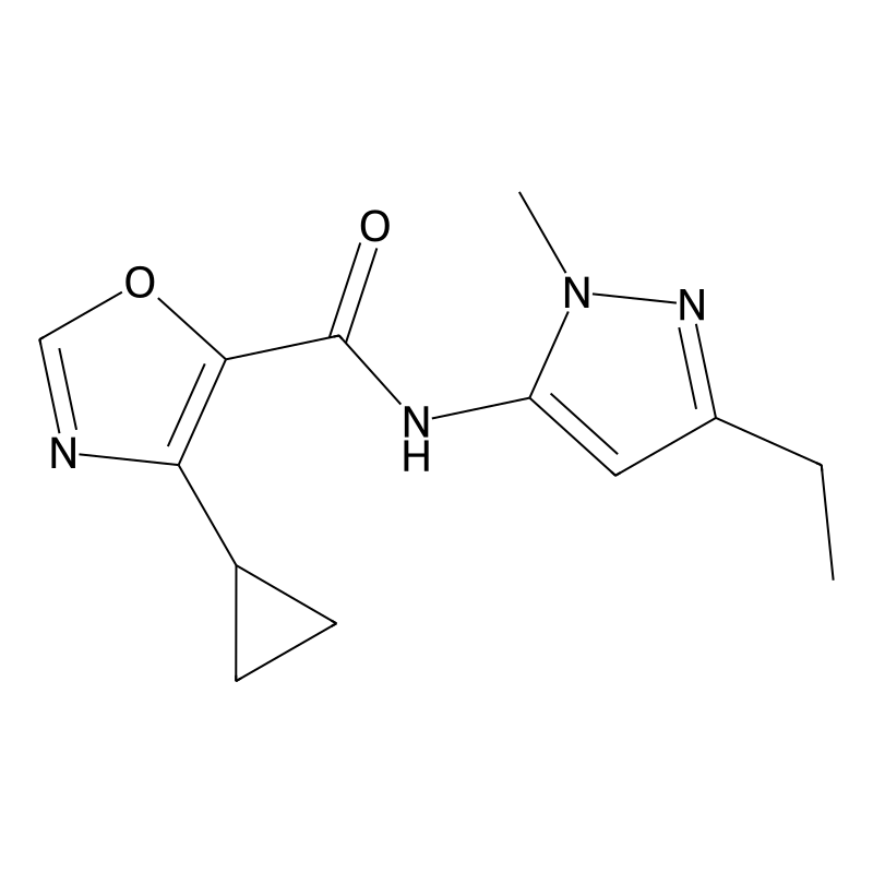 4-cyclopropyl-N-(5-ethyl-2-methylpyrazol-3-yl)-1,3...