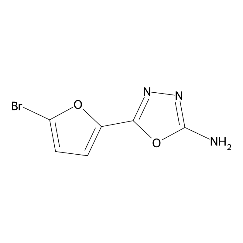 5-(5-Bromofuran-2-yl)-1,3,4-oxadiazol-2-amine