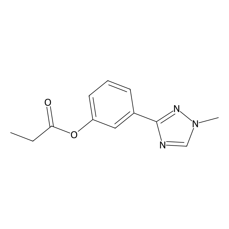 [3-(1-Methyl-1,2,4-triazol-3-yl)phenyl] propanoate