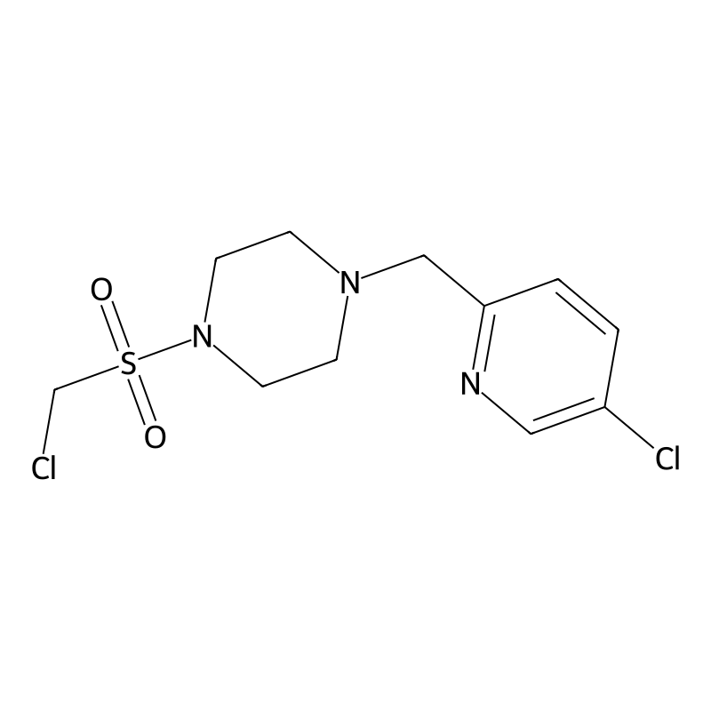 1-(Chloromethylsulfonyl)-4-[(5-chloropyridin-2-yl)...