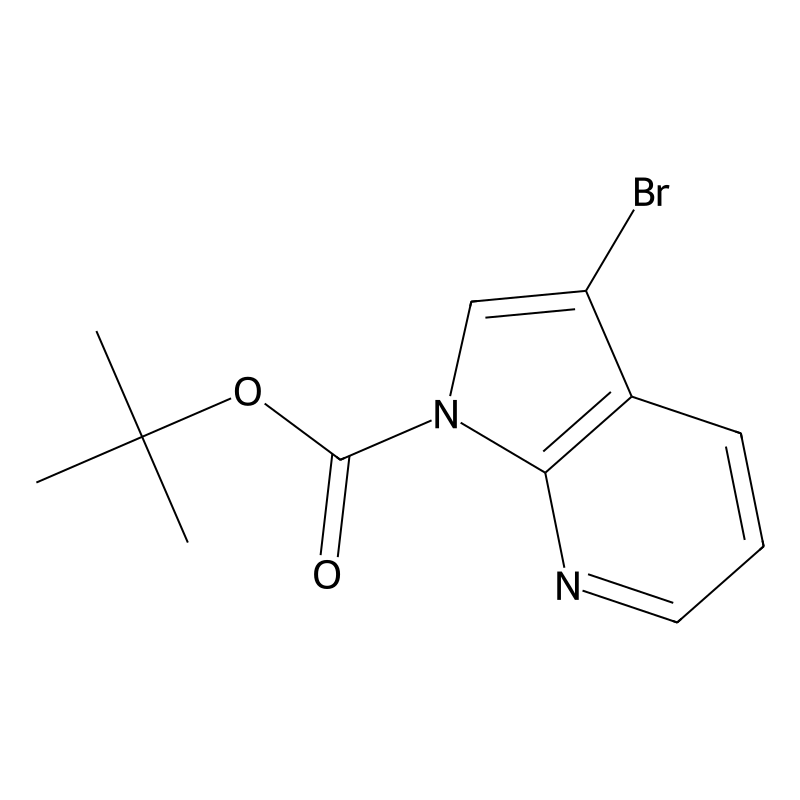 tert-Butyl 3-bromo-1H-pyrrolo[2,3-b]pyridine-1-car...