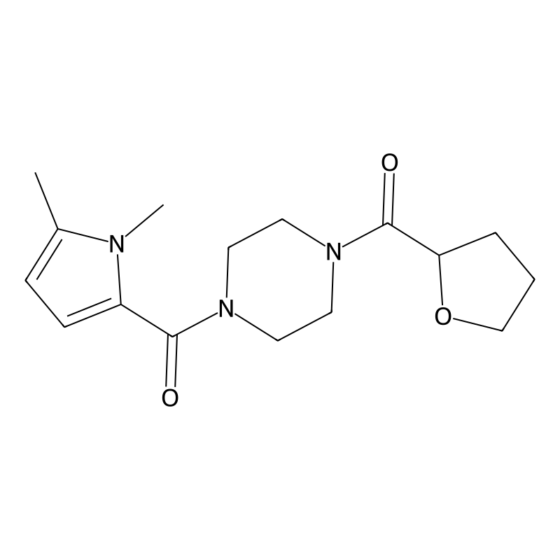 [4-(1,5-Dimethylpyrrole-2-carbonyl)piperazin-1-yl]...