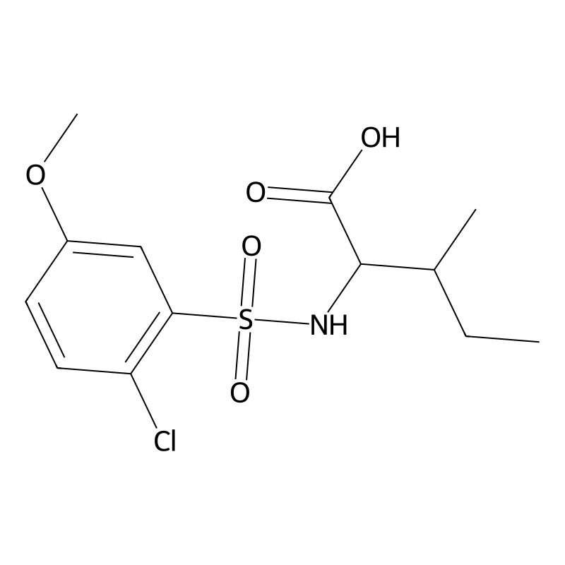 2-[(2-Chloro-5-methoxyphenyl)sulfonylamino]-3-meth...