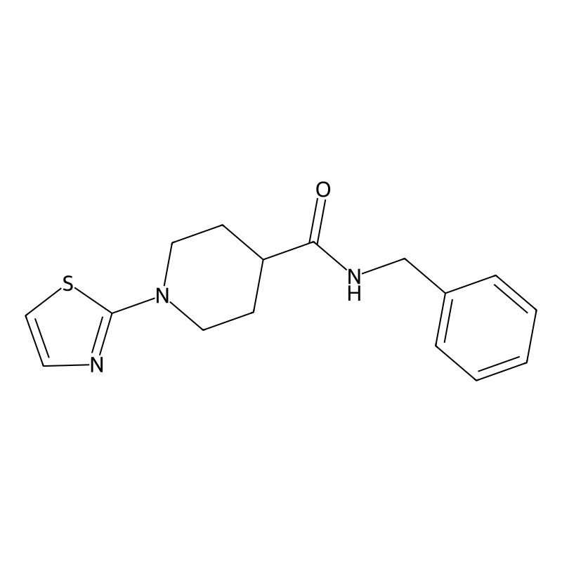 N-benzyl-1-(1,3-thiazol-2-yl)piperidine-4-carboxam...