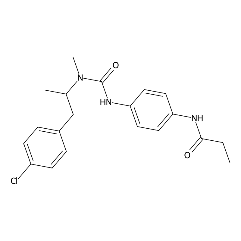 N-[4-[[1-(4-chlorophenyl)propan-2-yl-methylcarbamo...
