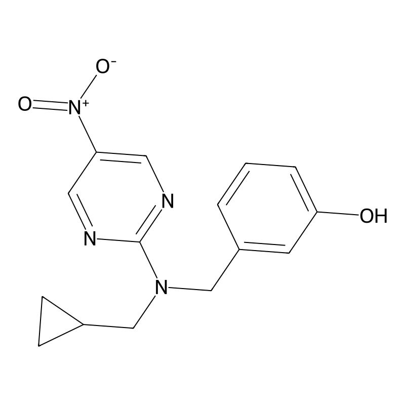3-[[Cyclopropylmethyl-(5-nitropyrimidin-2-yl)amino...