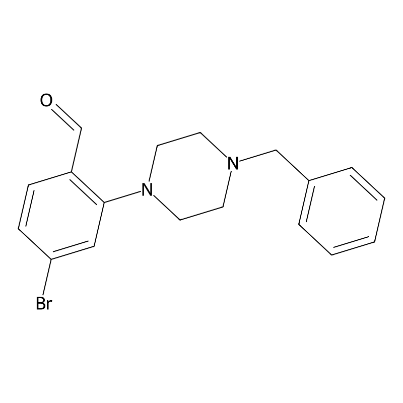 2-(4-Benzylpiperazin-1-yl)-4-bromobenzaldehyde