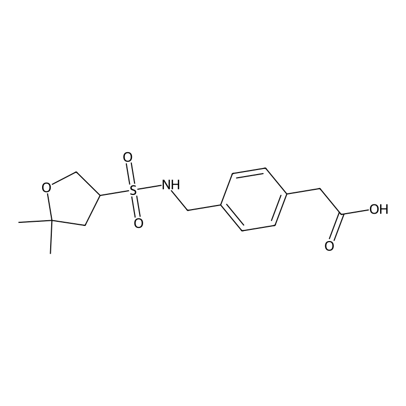 2-[4-[[(5,5-Dimethyloxolan-3-yl)sulfonylamino]meth...