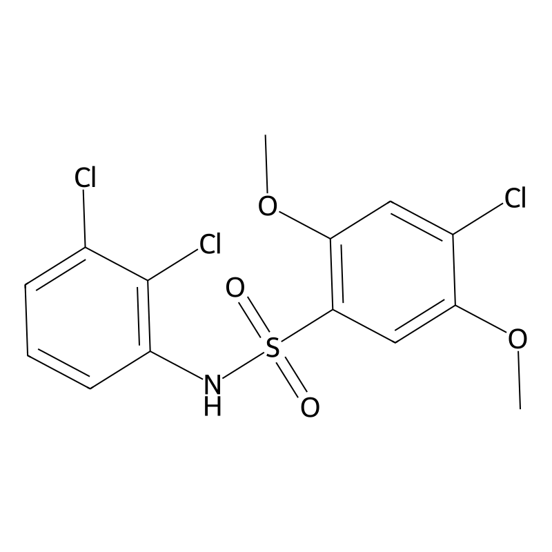 4-chloro-N-(2,3-dichlorophenyl)-2,5-dimethoxybenze...