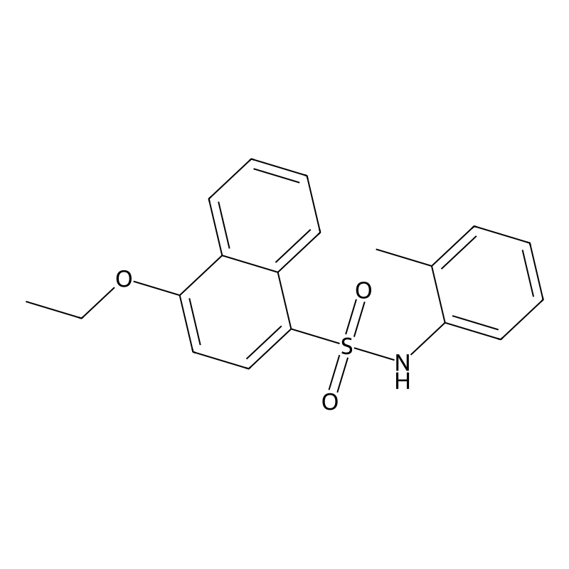 4-ethoxy-N-(2-methylphenyl)naphthalene-1-sulfonami...