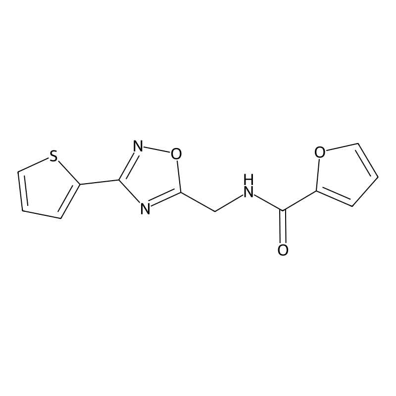 N-{[3-(thiophen-2-yl)-1,2,4-oxadiazol-5-yl]methyl}...