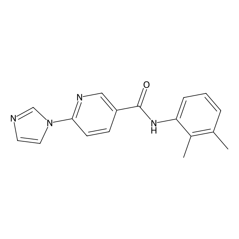 N-(2,3-dimethylphenyl)-6-imidazol-1-ylpyridine-3-c...