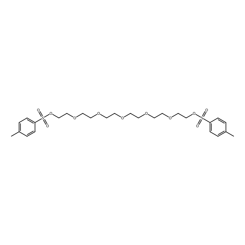 2-[2-[2-[2-[2-[2-(4-Methylphenyl)sulfonyloxyethoxy]ethoxy]ethoxy]ethoxy]ethoxy]ethyl 4-methylbenzenesulfonate