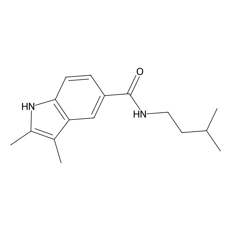 2,3-dimethyl-N-(3-methylbutyl)-1H-indole-5-carboxa...