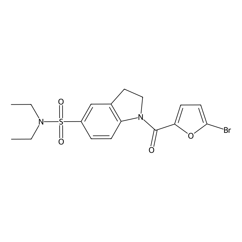 1-(5-bromofuran-2-carbonyl)-N,N-diethyl-2,3-dihydr...