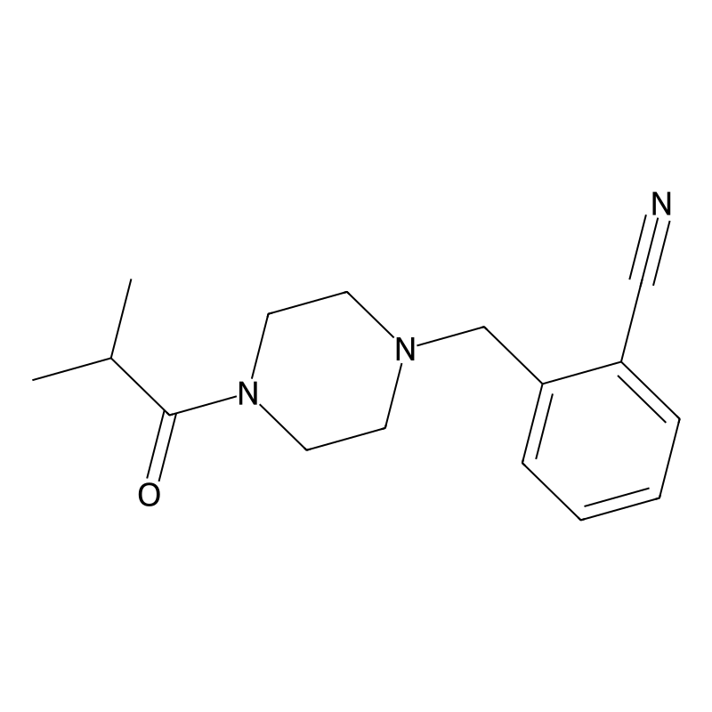 2-[[4-(2-Methylpropanoyl)piperazin-1-yl]methyl]ben...