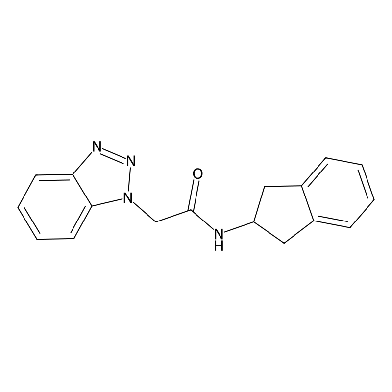 2-(benzotriazol-1-yl)-N-(2,3-dihydro-1H-inden-2-yl...