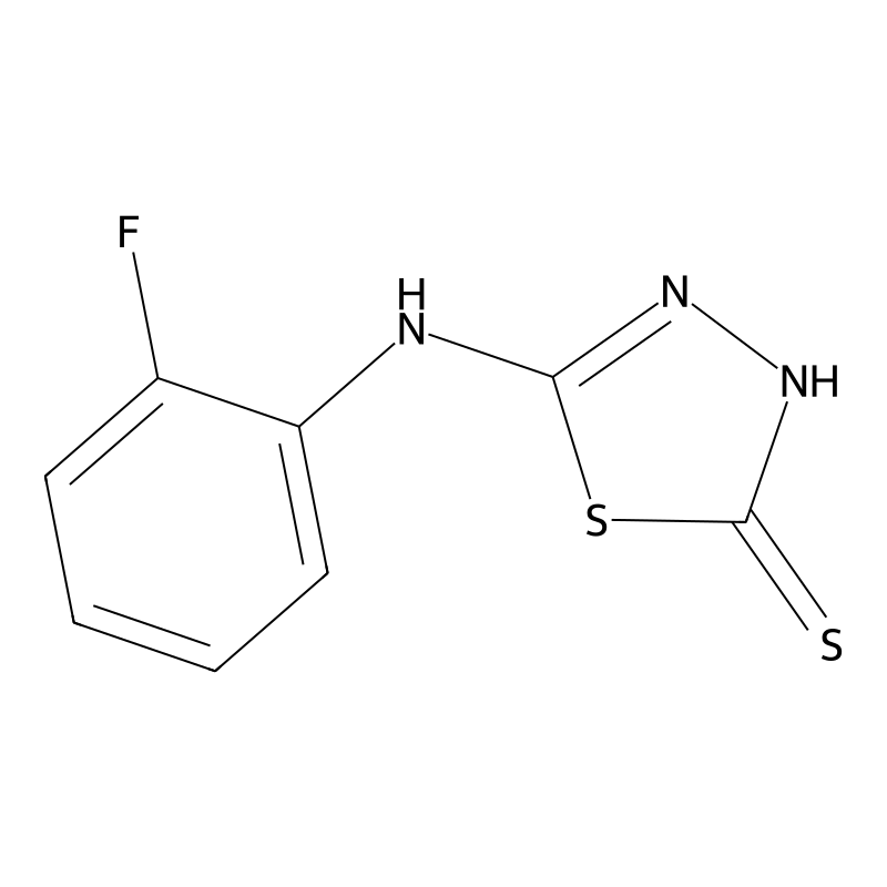 5-(2-Fluoro-phenylamino)-[1,3,4]thiadiazole-2-thio...