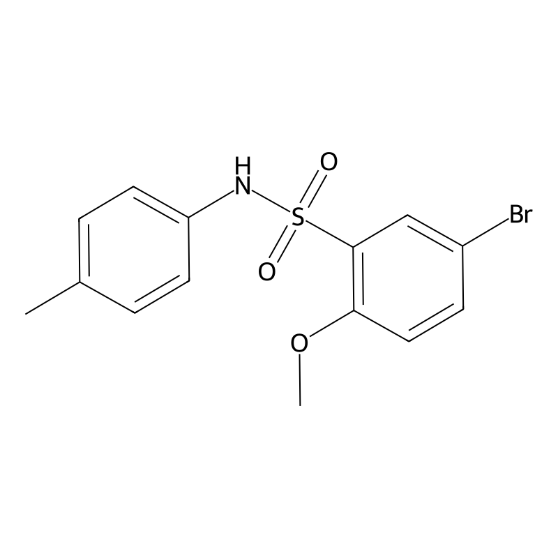 5-bromo-2-methoxy-N-(4-methylphenyl)benzenesulfona...