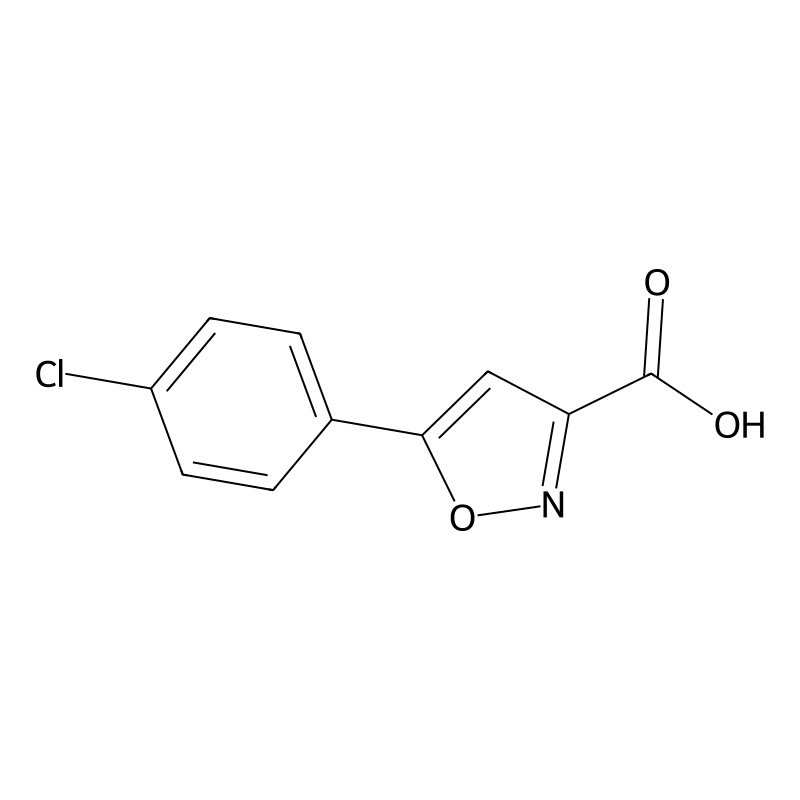 5-(4-Chlorophenyl)isoxazole-3-carboxylic acid