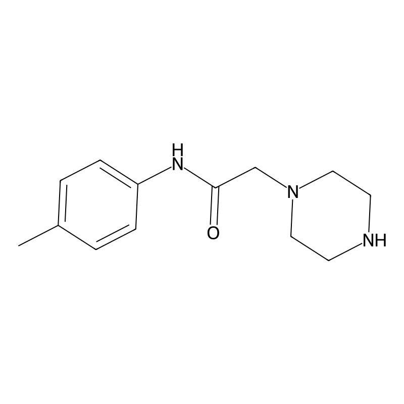 N-(4-methylphenyl)-2-piperazin-1-ylacetamide