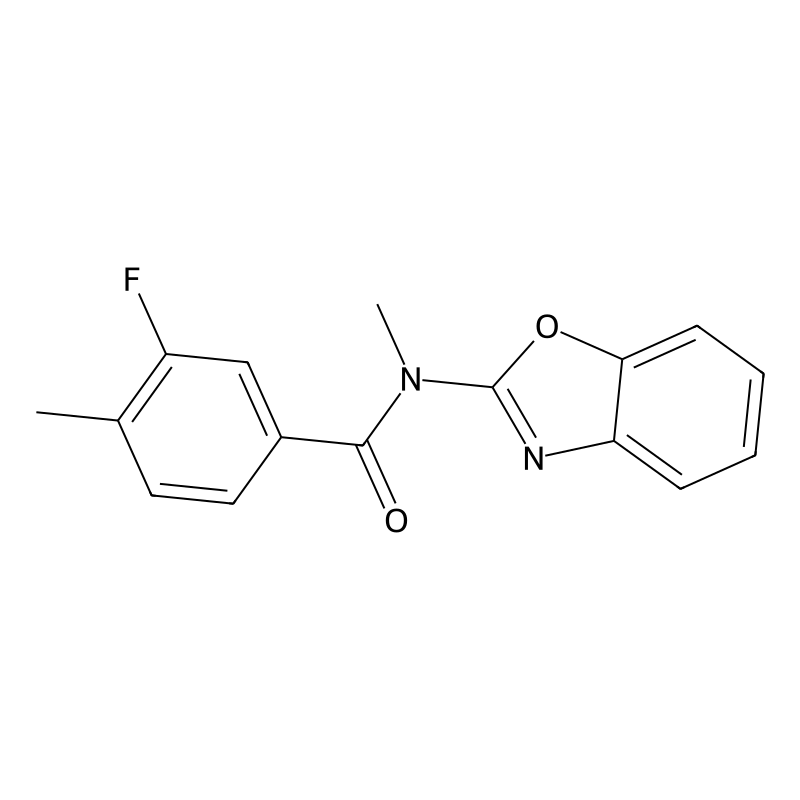 N-(1,3-benzoxazol-2-yl)-3-fluoro-N,4-dimethylbenza...