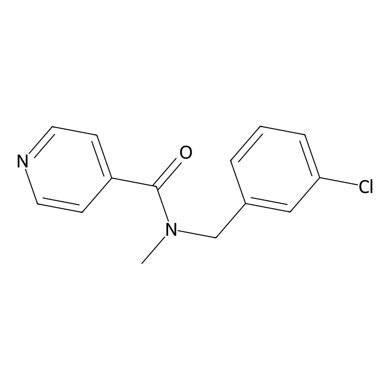 N-[(3-chlorophenyl)methyl]-N-methylpyridine-4-carb...