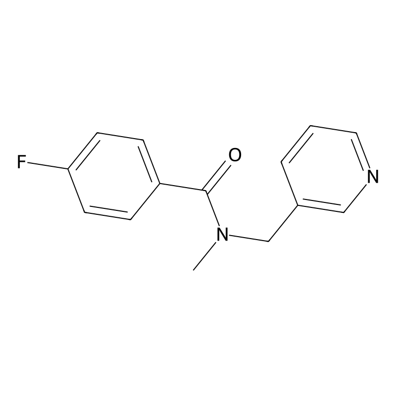 4-fluoro-N-methyl-N-(pyridin-3-ylmethyl)benzamide