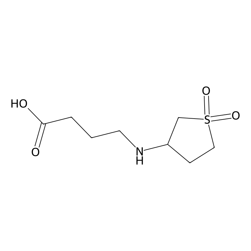 4-[(1,1-Dioxothiolan-3-yl)amino]butanoic acid