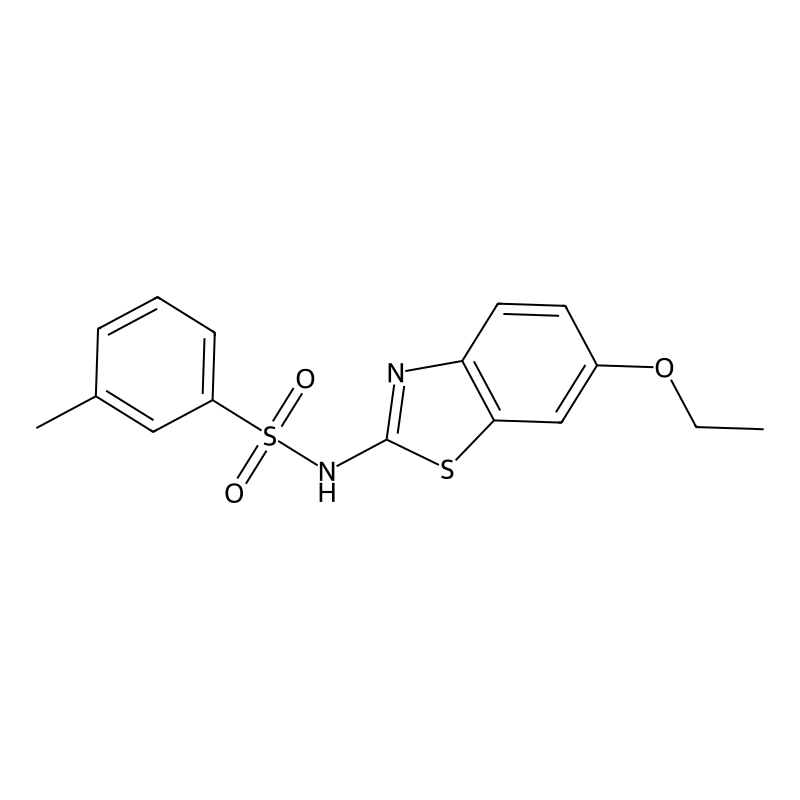 N-(6-ethoxy-1,3-benzothiazol-2-yl)-3-methylbenzene...