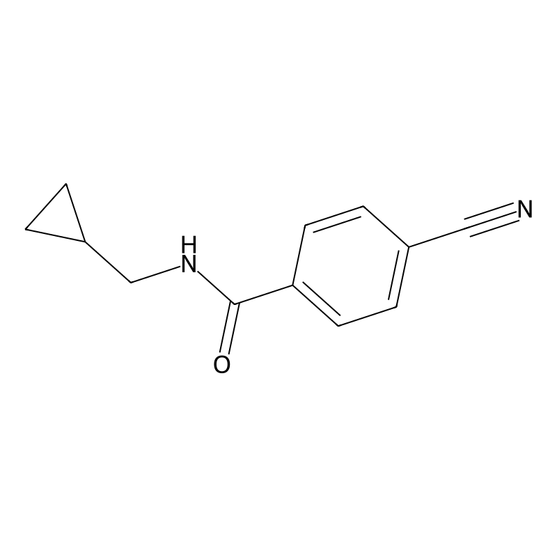4-cyano-N-(cyclopropylmethyl)benzamide