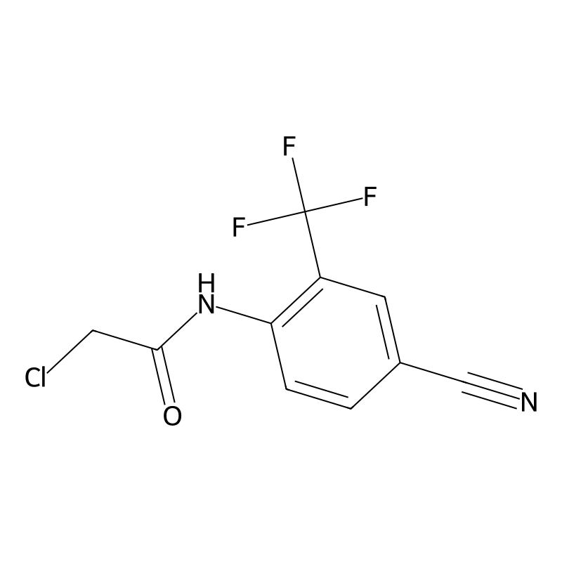 2-chloro-N-[4-cyano-2-(trifluoromethyl)phenyl]acet...