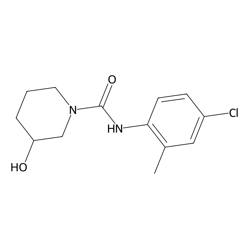 N-(4-chloro-2-methylphenyl)-3-hydroxypiperidine-1-...