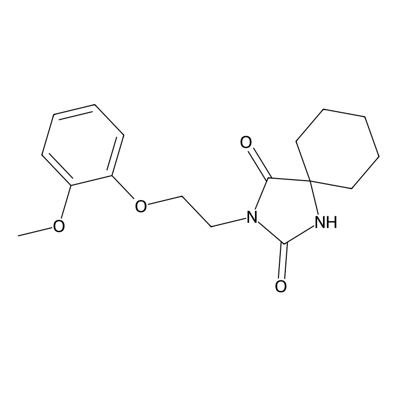 3-[2-(2-Methoxyphenoxy)ethyl]-1,3-diazaspiro[4.5]d...