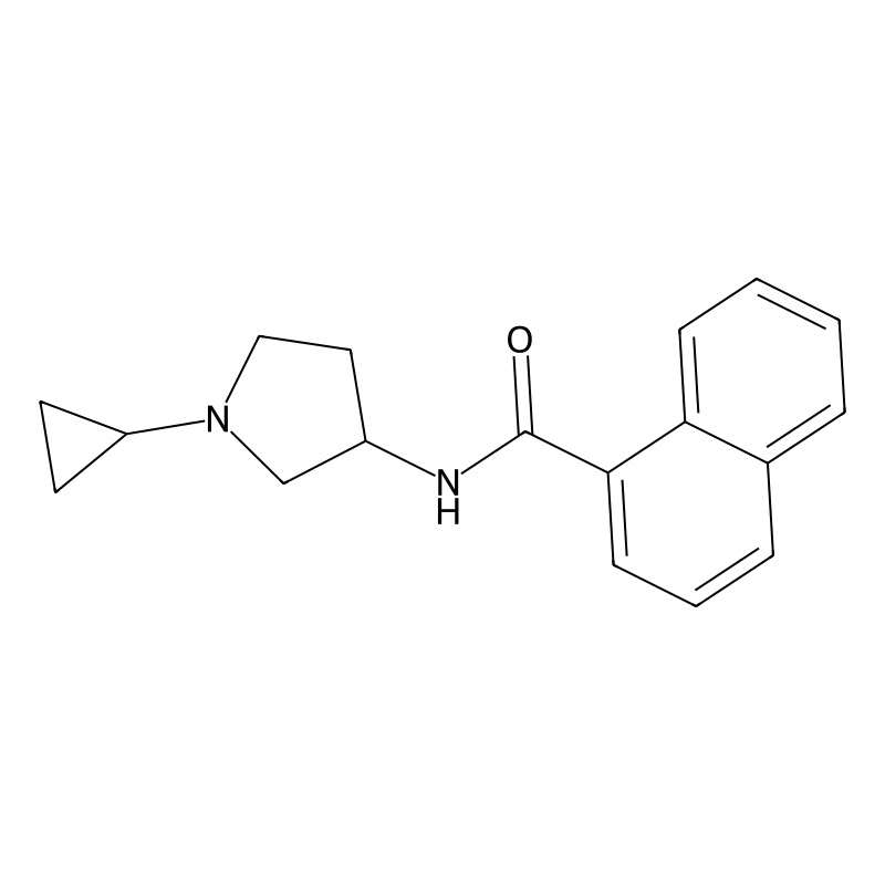 N-(1-cyclopropylpyrrolidin-3-yl)naphthalene-1-carb...