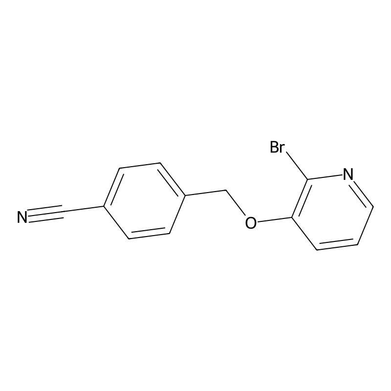 4-[(2-Bromopyridin-3-yl)oxymethyl]benzonitrile
