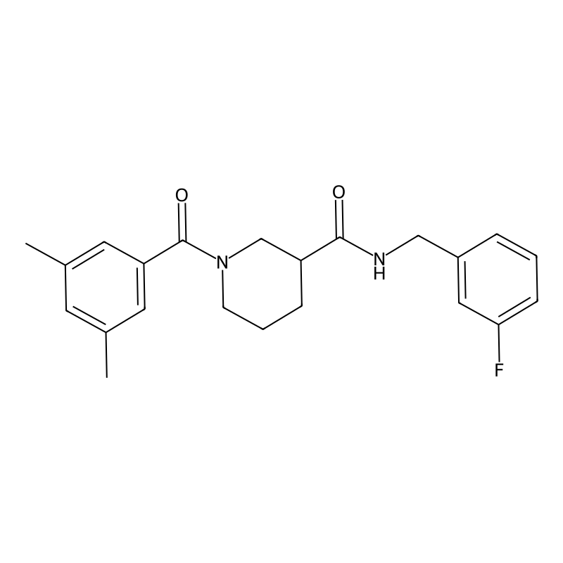 1-(3,5-dimethylbenzoyl)-N-(3-fluorobenzyl)piperidi...