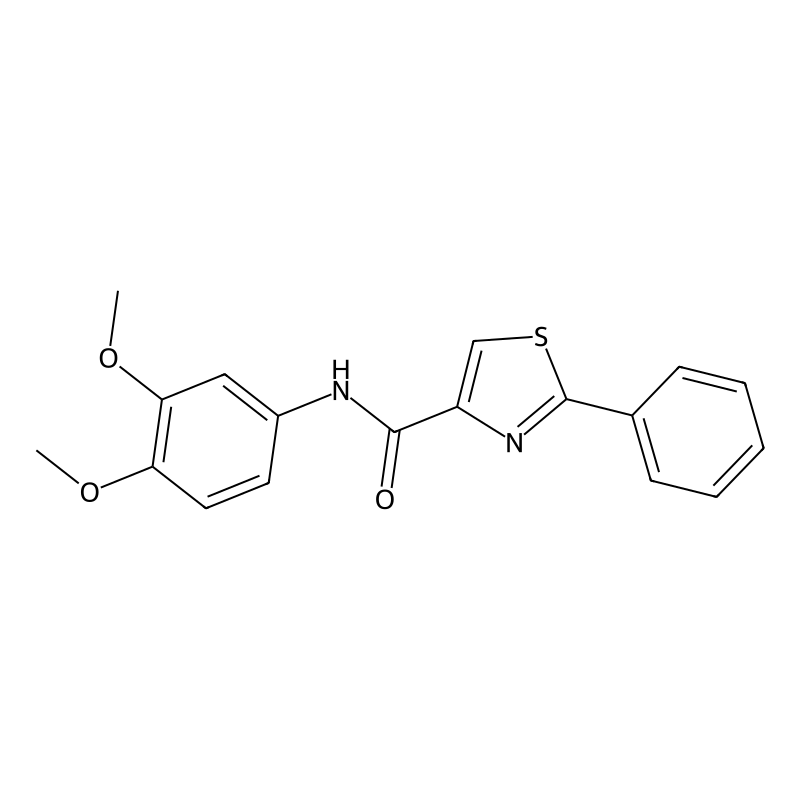N-(3,4-dimethoxyphenyl)-2-phenyl-1,3-thiazole-4-ca...