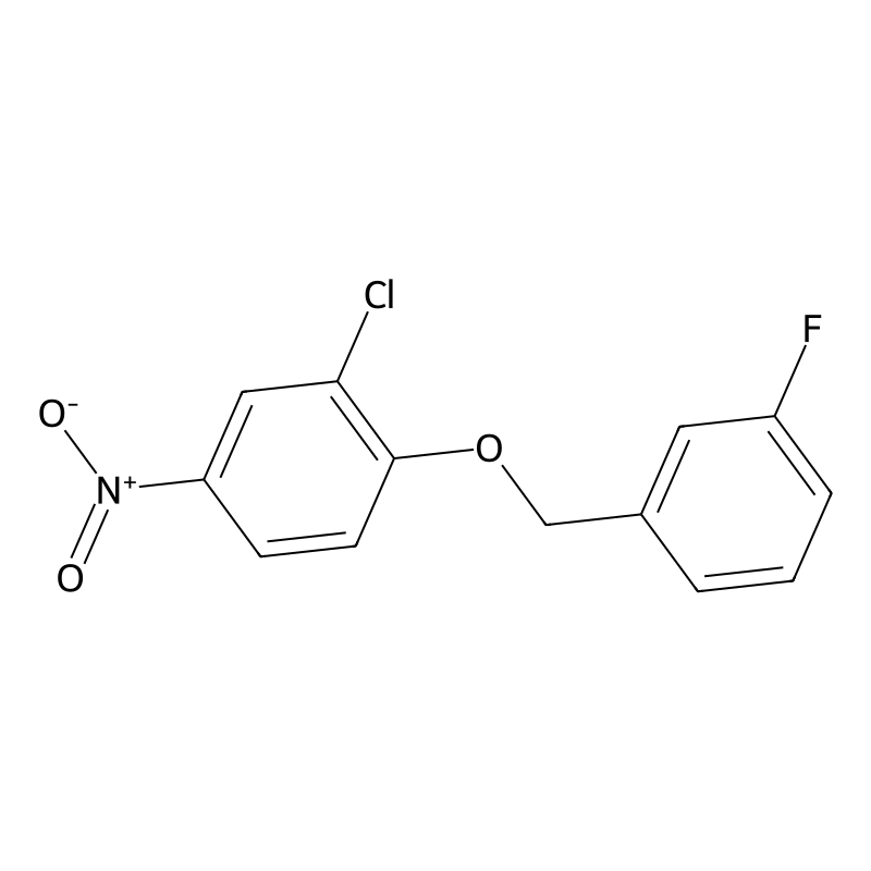 2-Chloro-1-(3-fluorobenzyloxy)-4-nitrobenzene