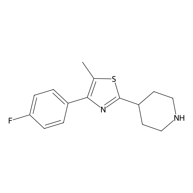 4-(4-Fluorophenyl)-5-methyl-2-piperidin-4-yl-1,3-t...