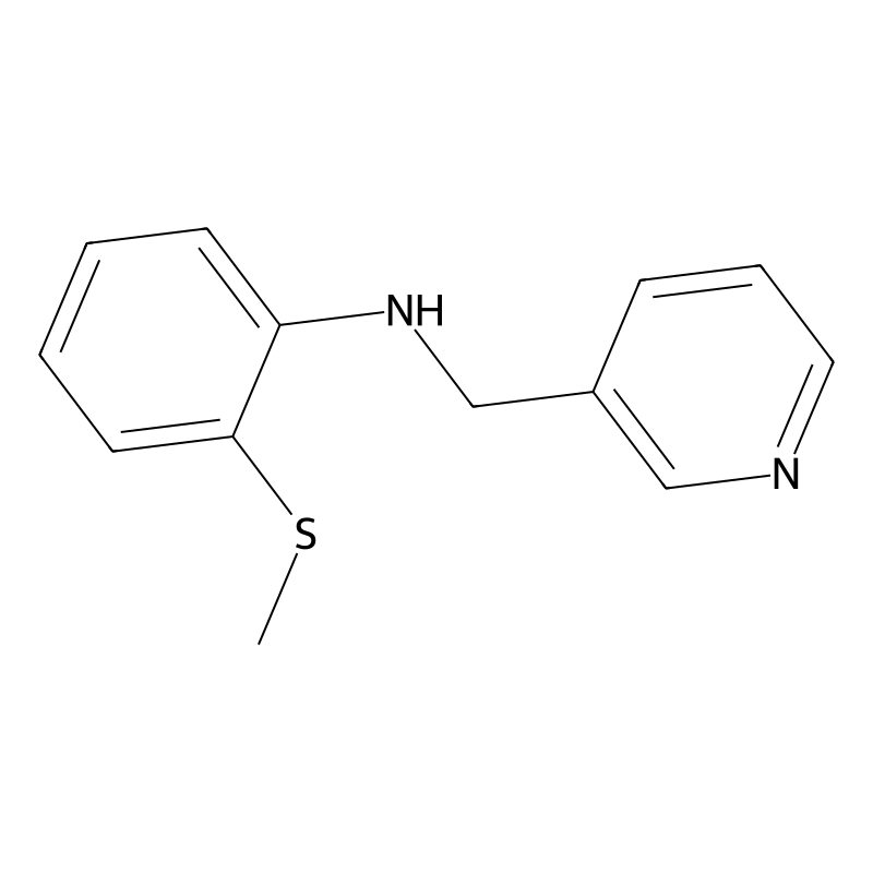 2-methylsulfanyl-N-(pyridin-3-ylmethyl)aniline
