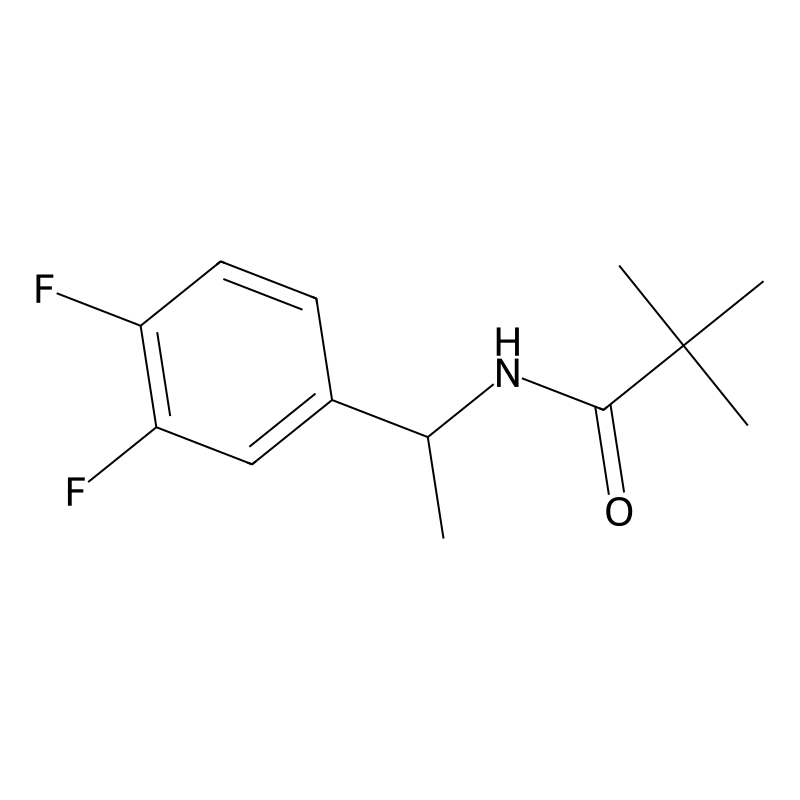 N-[1-(3,4-difluorophenyl)ethyl]-2,2-dimethylpropan...