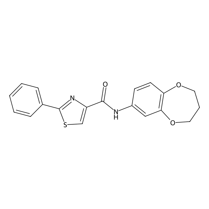 N-(3,4-dihydro-2H-1,5-benzodioxepin-7-yl)-2-phenyl...