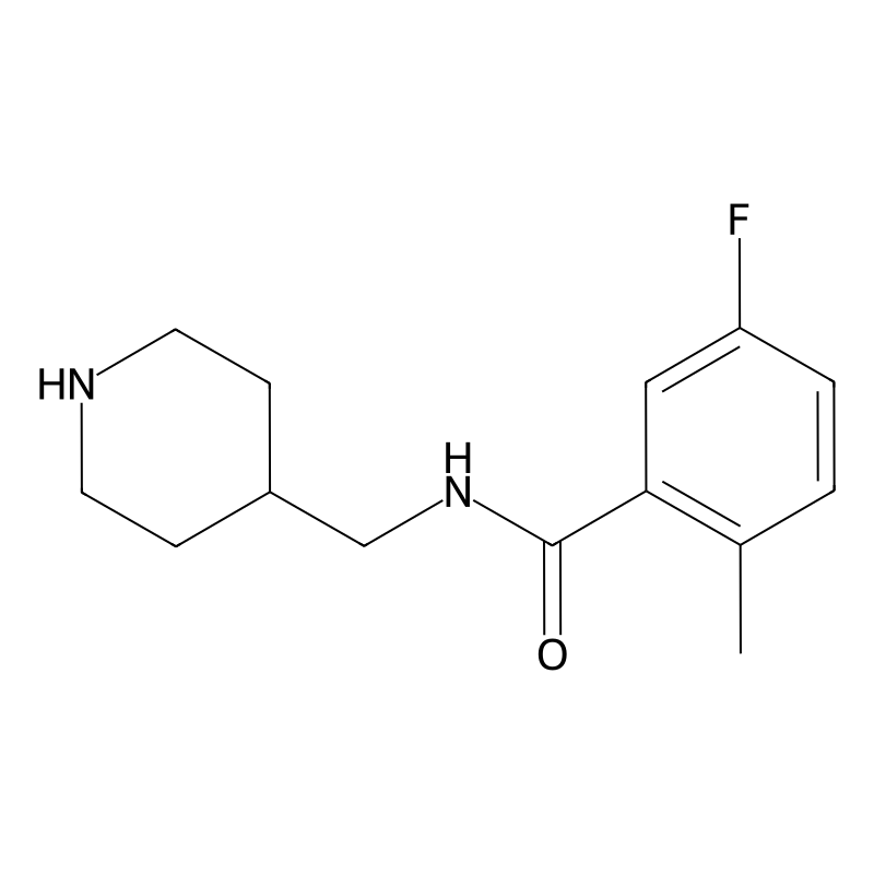 5-fluoro-2-methyl-N-(piperidin-4-ylmethyl)benzamid...