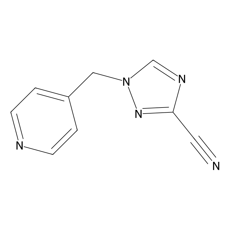 1-(Pyridin-4-ylmethyl)-1,2,4-triazole-3-carbonitri...