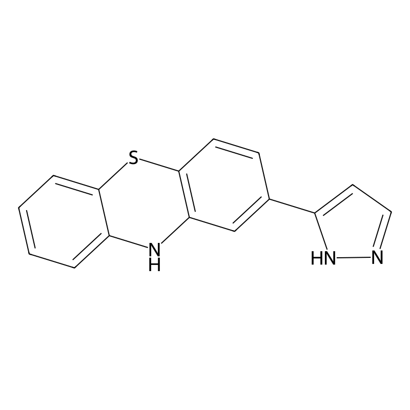 2-(1H-pyrazol-3-yl)-10H-phenothiazine